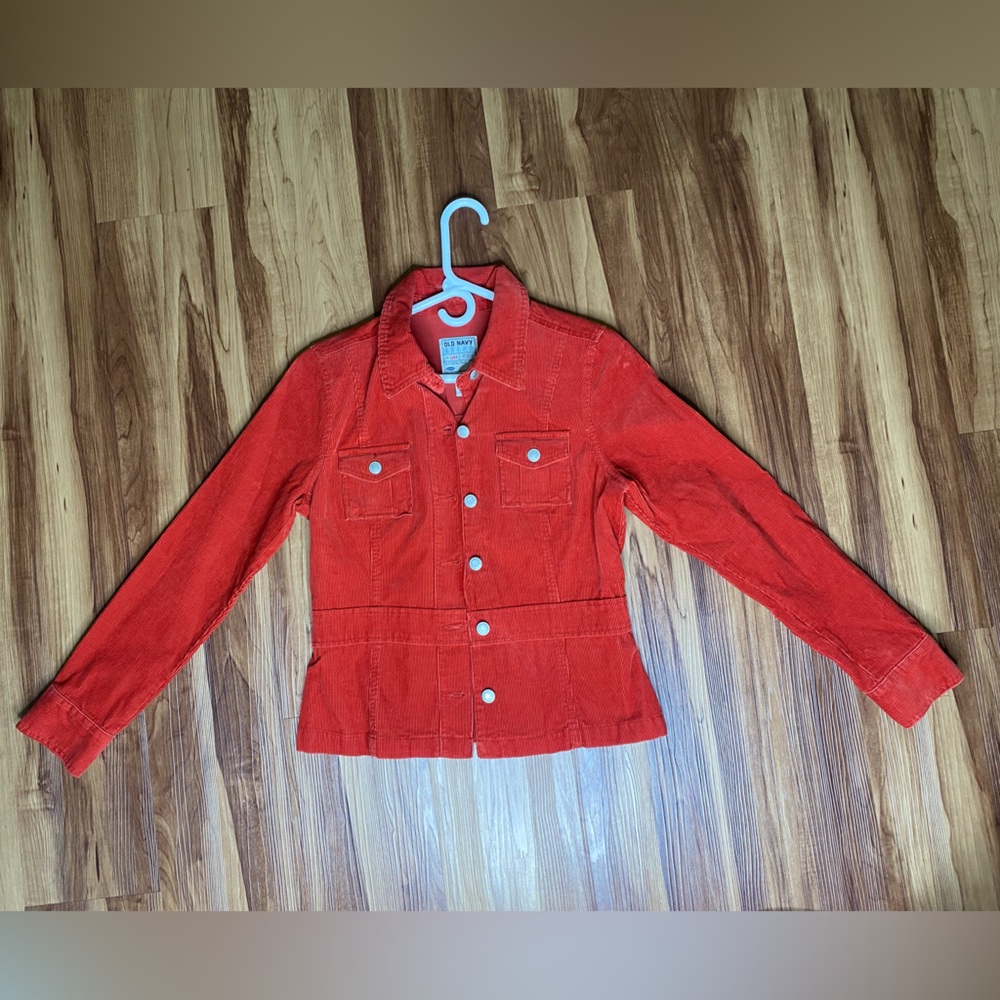 Trendy Corduroy Jacket